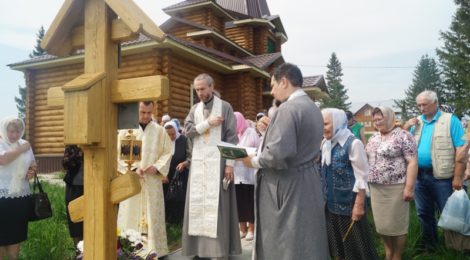 В селе Вышелей Городищенского района православные верующие почтили память блаженной Алипии Киевской