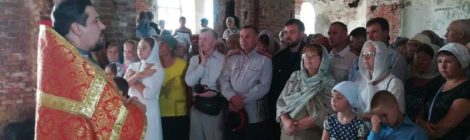 Духовенство и православные верующие Городищенского благочиния приняли участие в крестном ходе и богослужениях в честь святых царственных страстотерпцев
