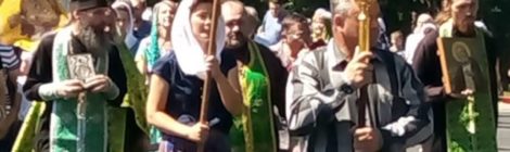 Престольный праздник в храме преподобного Серафима Саровского в поселке Чаадаевка