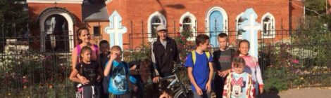 Воспитанники городищенской воскресной школы «Восход» приняли участие в приходском спортивном мероприятии