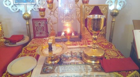 Престольный праздник в храме-часовне мученика Виктора г. Городище
