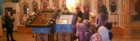 Покровский храм города Городище посетили воспитанники детского сада «Семицветик»