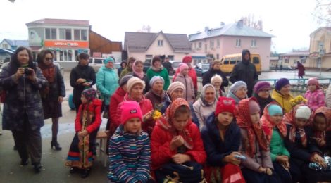 Состоялось выступление воспитанников воскресной школы в престольный праздник в г. Городище