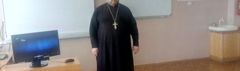 Священнослужитель встретился с учащимися села Дигилевка