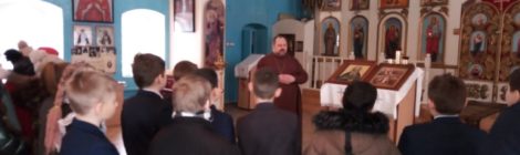 Покровский храм г. Городище посетили учащиеся  общеобразовательной школы