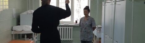 Священник посетил наркологическую больницу