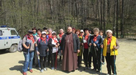 В Городище прошел фестиваль скандинавской ходьбы