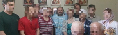 При наркологическом диспансере в селе Русский Ишим был отслужен молебен