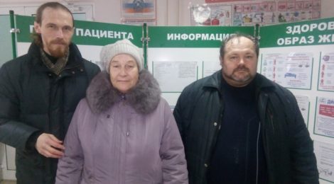 Священнослужители посетили с пастырким визитом наркодиспансер в селе Русский Ишим