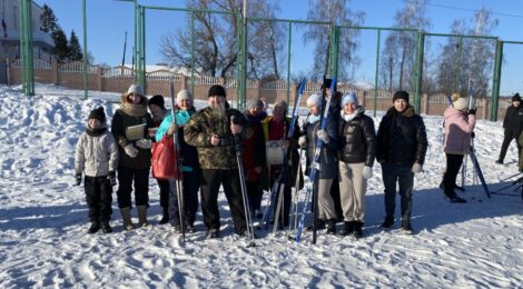 Рождественская лыжная эстафета