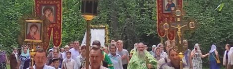 Торжества в честь прп.Серафима Саровского прошли в Городищенском благочинии
