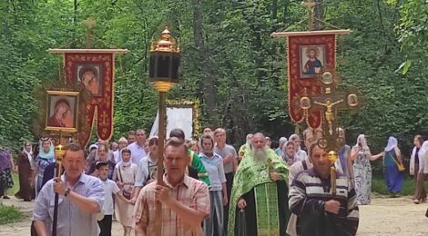 Торжества в честь прп.Серафима Саровского прошли в Городищенском благочинии