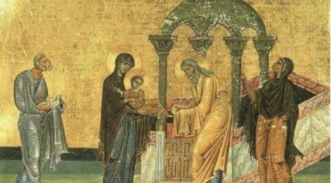 15 февраля – Сретение Господа Бога и Спаса нашего Иисуса Христа