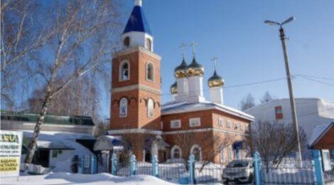 В Неделю 2-ю Великого поста митрополит Серафим совершил литургию в Покровском храме города Городище