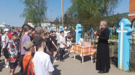 В Городище состоялся велопробег памяти вмч.Георгия Победоносца и Дня Победы