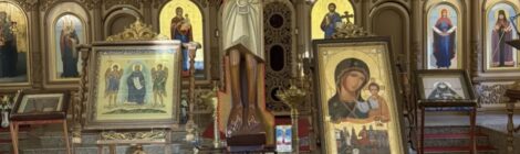 В Покровский храм доставлен Годеновский Крест Господень